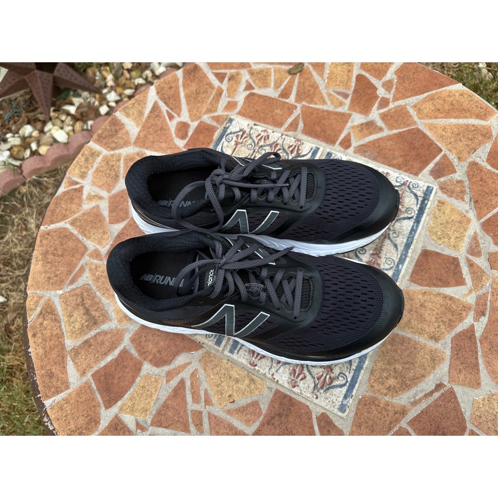 New Balance 840v4 Mens Running Shoes Black Silver M840BK4 Size 12